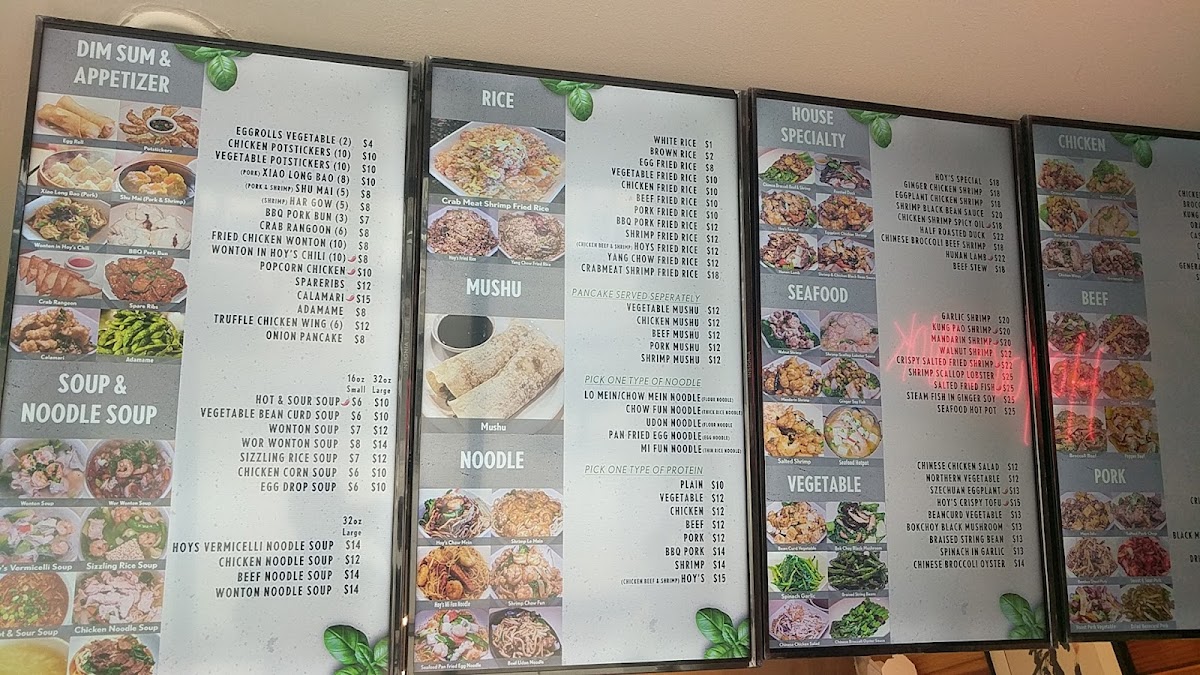 Menu Hoy's Wok Chinese Food-8